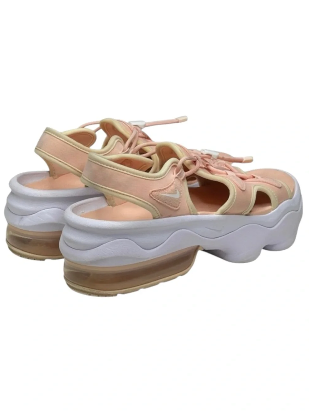 Nike ✔︎ Iconic Air Max Koko Neoprene Platform Sandals ✔︎ Washed Coral ✔︎ 8M 39